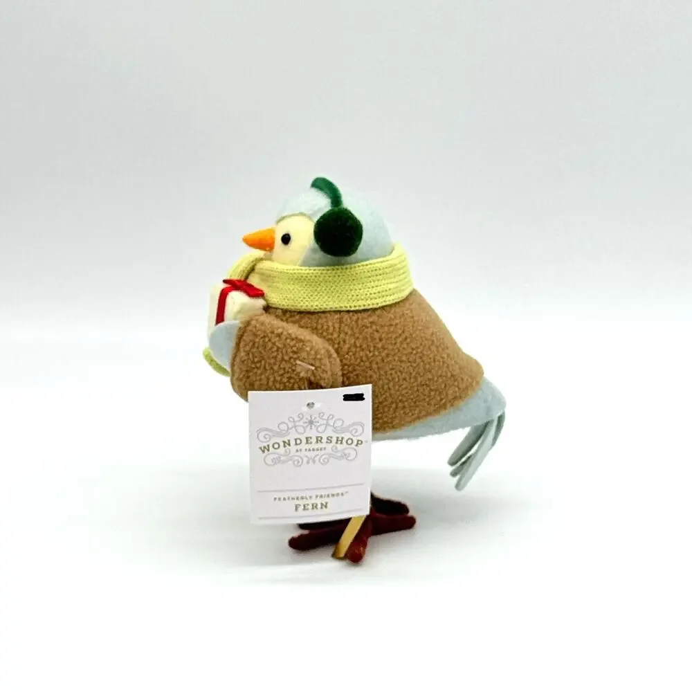 Target Featherly Friends FERN Christmas with Present Bird Winter 2024 NEW